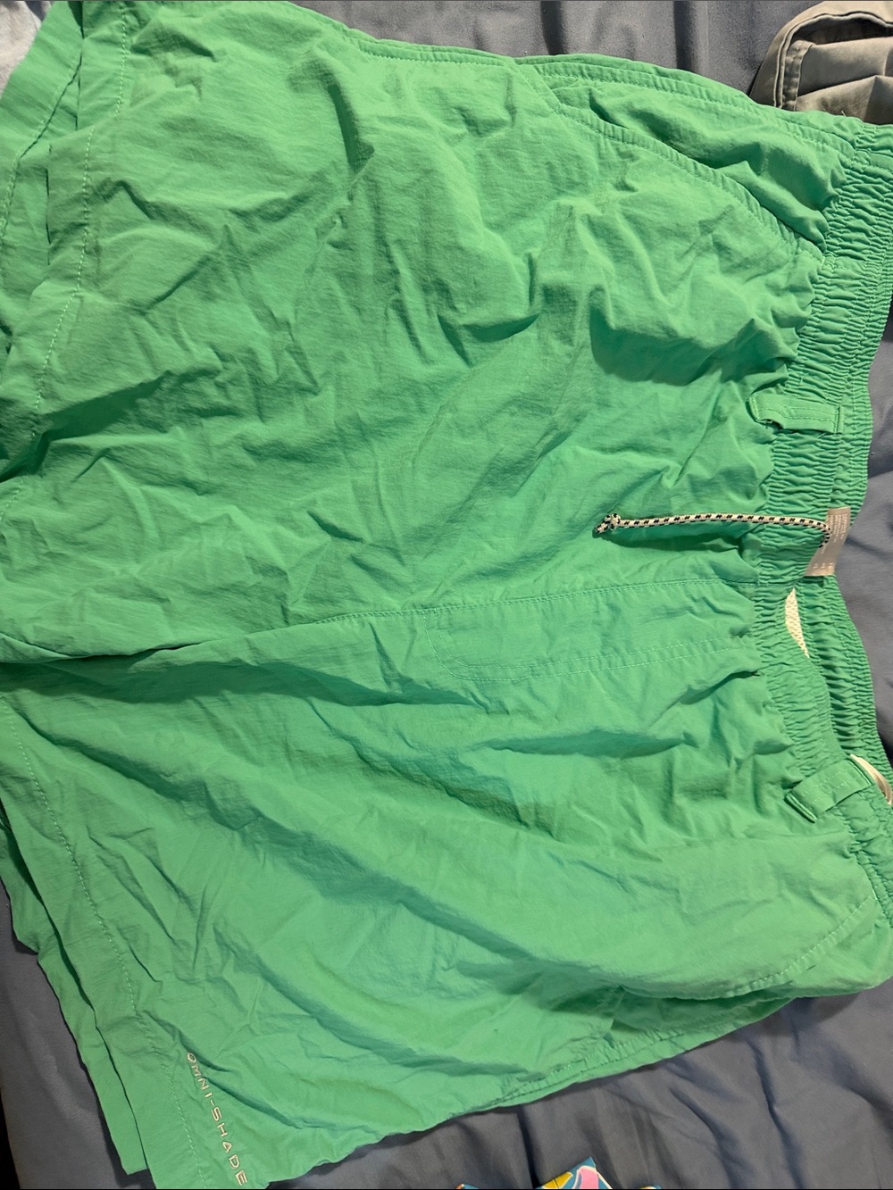 Columbia Men's Athletic Shorts in Green